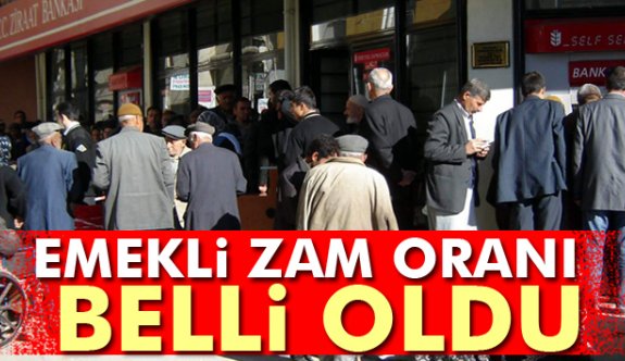 Emekliye yüzde 4,65 zam