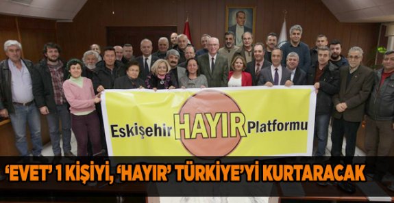 “Bu iş partilerin değil Türkiye’nin sorunu”