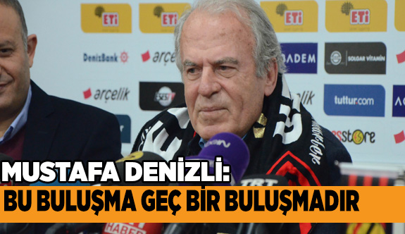 Mustafa Denizli basın toplantısında konuştu