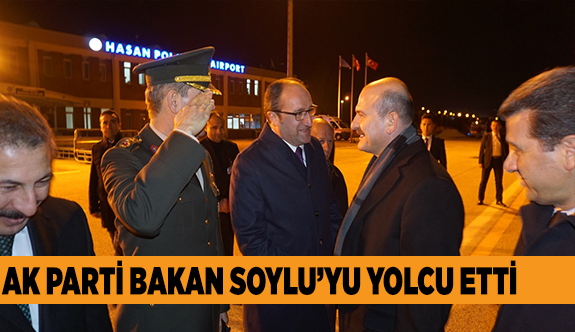 BAKAN SOYLU İLE YOL ÜSTÜ MUHABETTİ