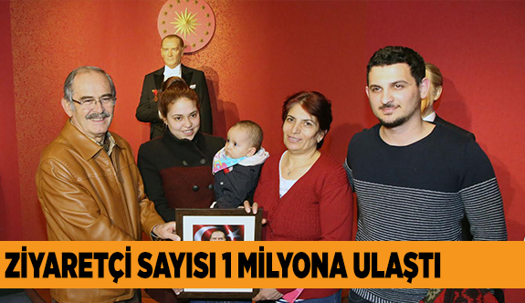 BALMUMU MÜZESİ 1 MİLYONUNCU ZİYARETÇİSİNİ AĞIRLADI