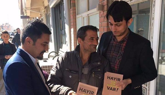 CHP’li gençler Kırka’da ‘hayır’ı anlattı