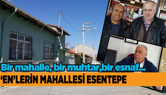 RÜZGAR ESER ESENTEPE’DEN…