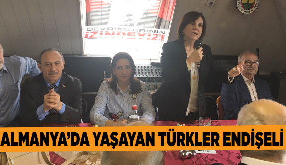 USLUER, ALMANYA’DA GURBETÇİLERLE BULUŞTU