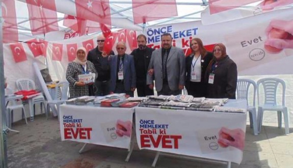 MHP ‘evet’ için destek istedi