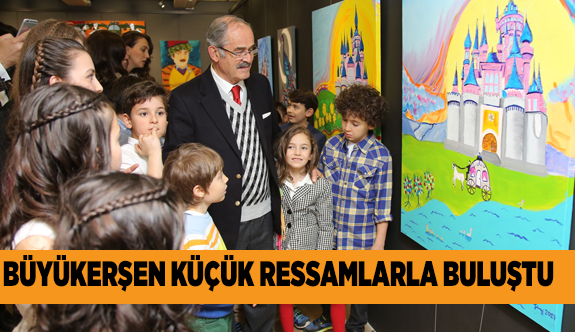 SANAT ŞEHRİ'NİN ÇOCUKLARI RESİM SERGİSİ AÇILDI