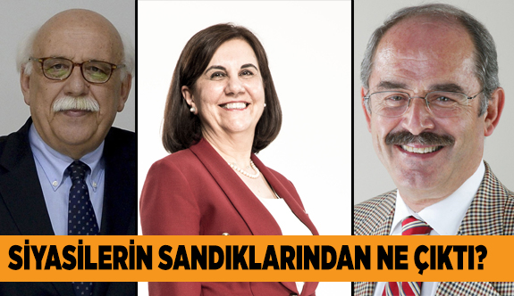 SİYASİLERİN SANDIKLARINDAN NE ÇIKTI?