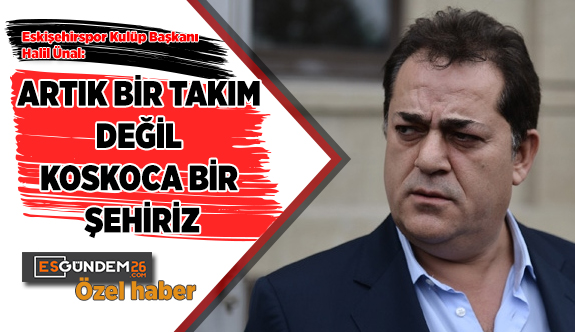 ARTIK BİR TAKIM DEĞİL KOSKOCA BİR ŞEHİRİZ