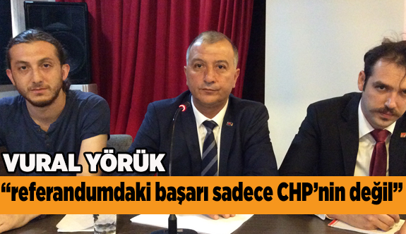 BAŞARI SADECE CHP'NİN BAŞARISI DEĞİLDİR