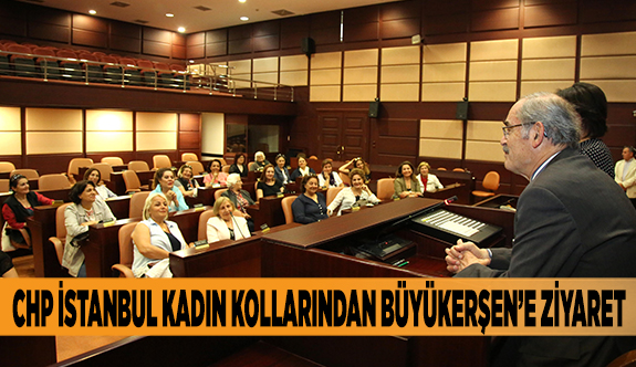 CHP İSTANBUL KADIN KOLLARINDAN BÜYÜKERŞEN’E ZİYARET