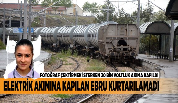 ELEKTRİK AKIMINA KAPILAN EBRU KURTARILAMADI