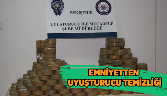 EMNİYETTEN UYUŞTURUCU TEMİZLİĞİ