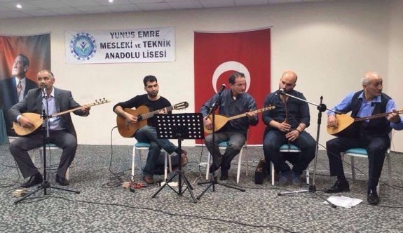 Eskişehir Yunus Emre Mesleki ve Teknik Anadolu Lisesi’nden "Türk Halk Müziği Konseri''