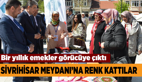 Sivrihisar'ın üretken kadınları sergi açtı