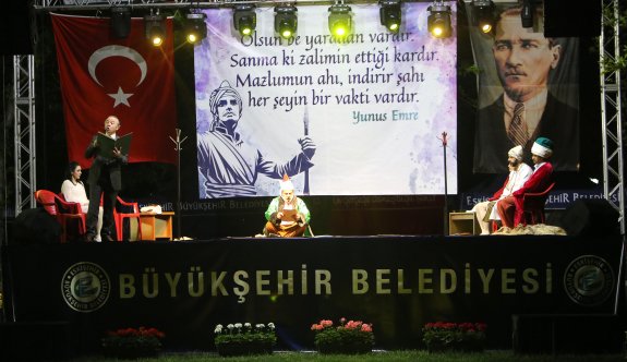 YUNUS EMRE HAFTASINA GÖRKEMLİ KAPANIŞ