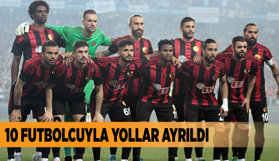 10 OYUNCUYLA YOLLAR AYRILDI