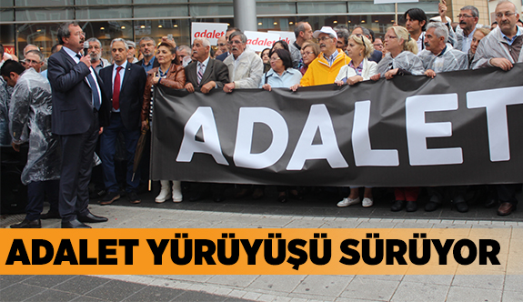 ADALET İÇİN YÜRÜDÜLER