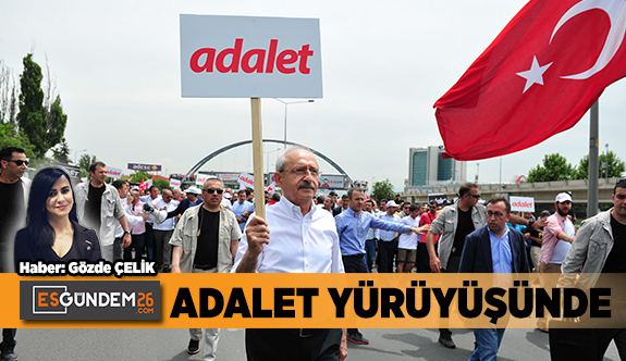 ADALET YÜRÜYÜŞÜ 7’İNCİ GÜNÜNDE