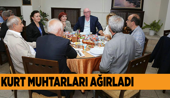 BAŞKAN KURT İFTARDA MUHTARLARLA BİR ARAYA GELDİ