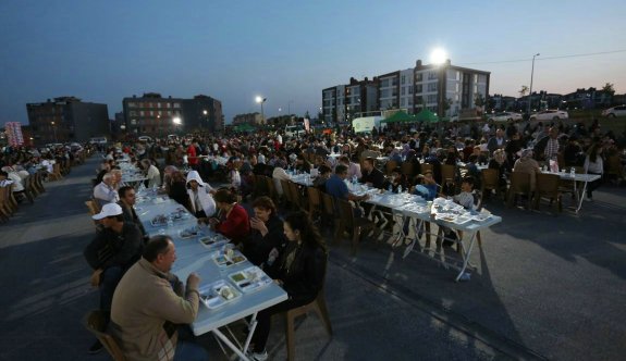 Ihlamurkent’te 6 bin kişi iftarda buluştu