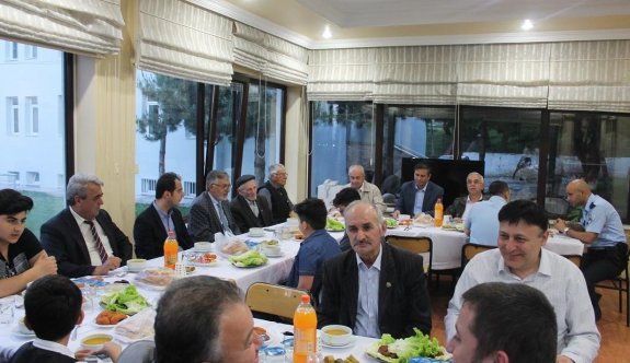 İnönü’de şehit aileleri ve gaziler iftar yemeğinde buluştu