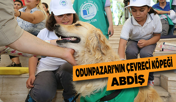 ODUNPAZARI’NIN ÇEVRECİ KÖPEĞİ ABDİŞ