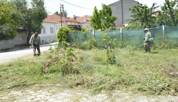 Tepebaşı Belediyesi'nden mahalle temizliği