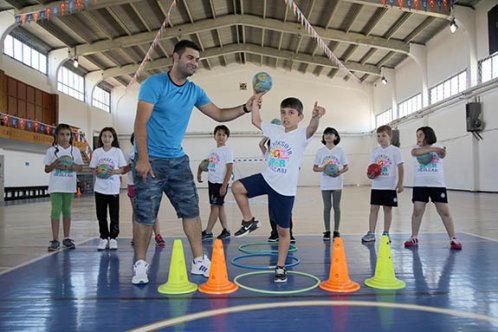 2500 öğrenci ile spor okullarına merhaba