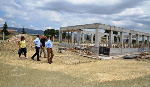 Başkan Ataç çalışmaları yerinde inceledi