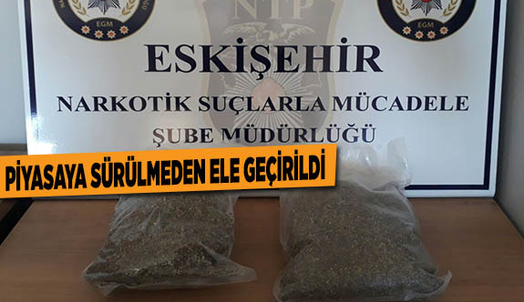 PİYASAYA SÜRÜLMEDEN ELE GEÇİRİLDİ