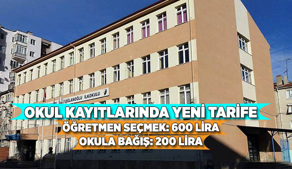 600 TL’YE VELİLERE ÖĞRETMEN SEÇME HAKKI