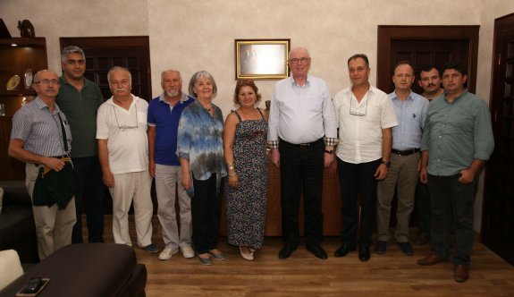 Eskişehir Demokrasi için Dayanışma Platformu Başkan Kurtu ziyaret etti
