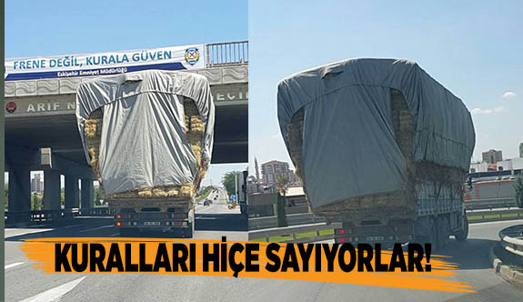 KURALLARI HİÇE SAYIYORLAR