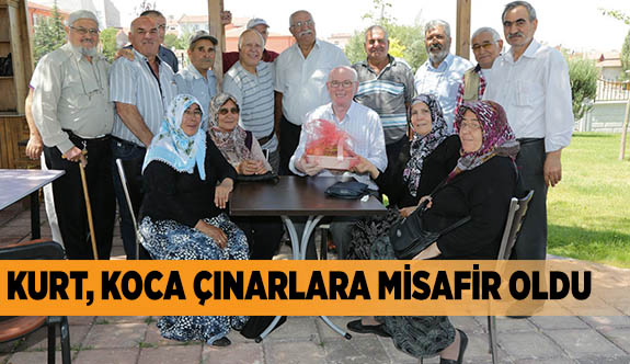 KURT, KOCA ÇINARLARA MİSAFİR OLDU
