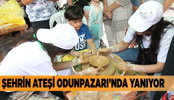 ŞEHRİN ATEŞİ ODUNPAZARI’NDA YANIYOR