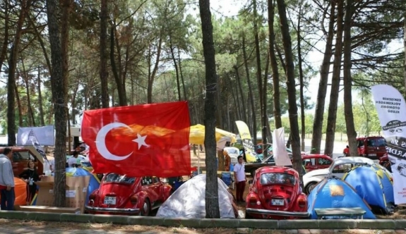 Vosvos buluşmasında Eskişehir’i temsil ettiler