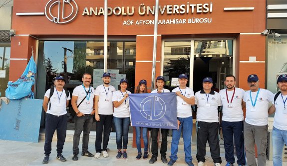 Anadolu Üniversitesi ‘Kocatepe Zafer Yürüyüşüne’ katıldı