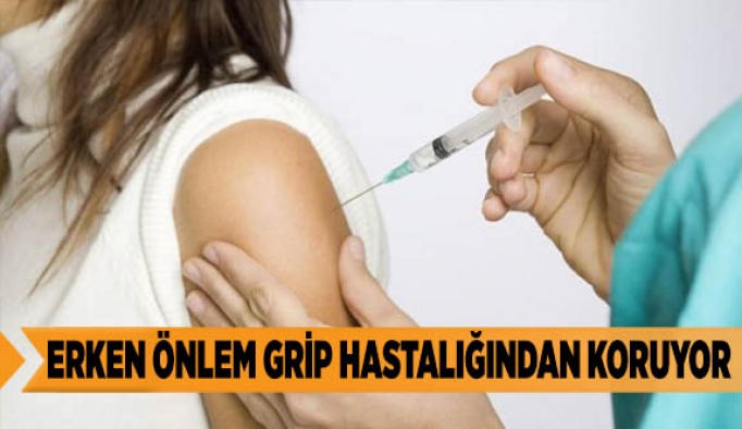 Erken önlem grip hastalığından koruyor