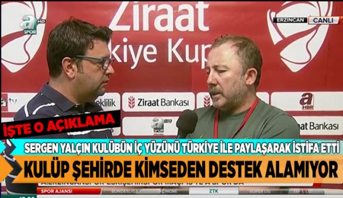 İŞTE SERGEN YALÇIN’IN CANLI YAYIN AÇIKLAMALARI
