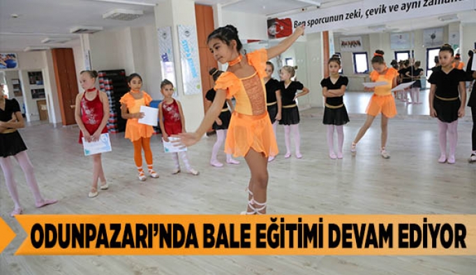 ODUNPAZARI’NDA BALE EĞİTİMİ DEVAM EDİYOR