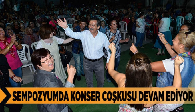 SEMPOZYUMDA KONSER COŞKUSU DEVAM EDİYOR