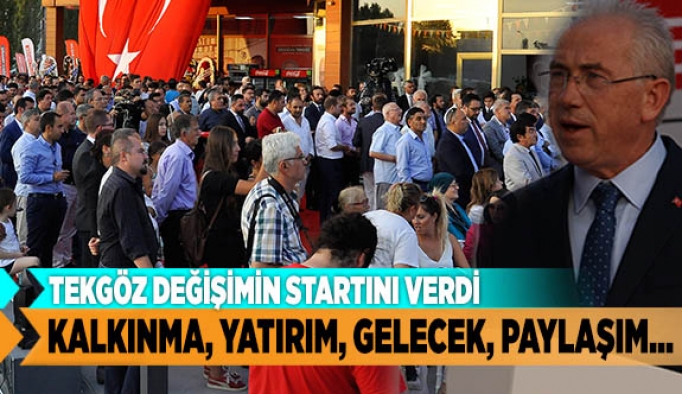 TEKGÖZ DEĞİŞİMİN STARTINI VERDİ