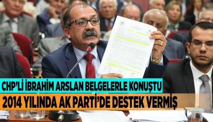 2014 YILINDA AK PARTİ’DE DESTEK VERMİŞ