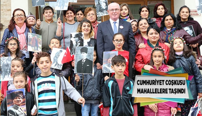 Cumhuriyet coşkusu mahallelere taşındı