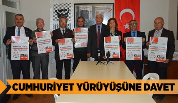 CUMHURİYET YÜRÜYÜŞÜNE DAVET