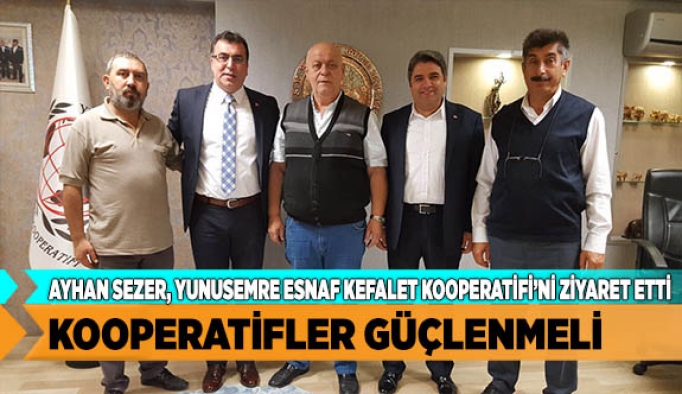 KOOPERATİFLER GÜÇLENMELİ