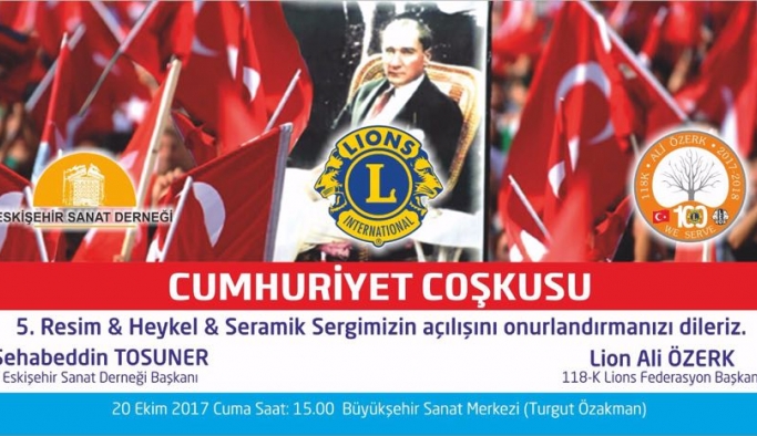 Lions Kulüplerinden Cumhuriyet coşkusuna destek