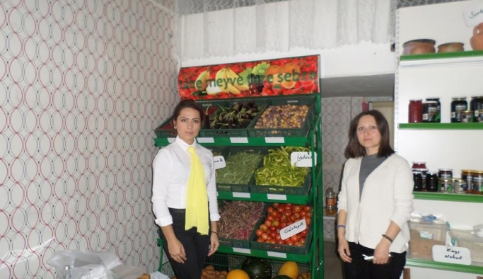 Mihalıççık'ın doğal ürünleri artık Eskişehir'de