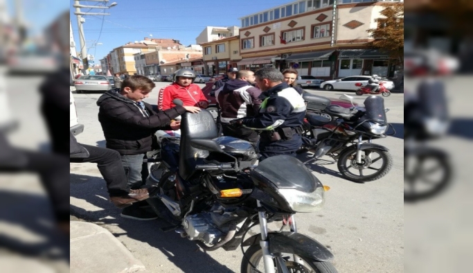 Polis ve jandarmadan motosiklet uygulaması