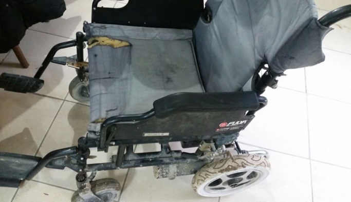 Engelli vatandaşın arabasını çalan kişi yakalandı